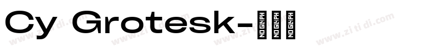 Cy Grotesk字体转换 Cy Grotesk字体转换